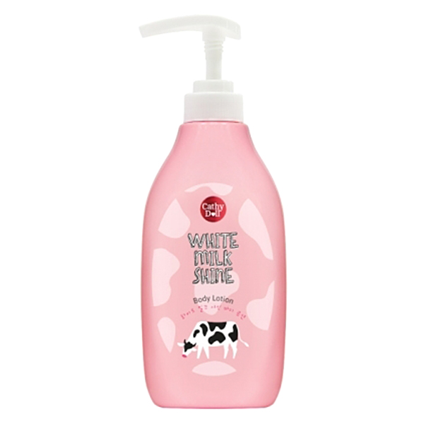 Sữa Dưỡng Thể Trắng Da Sữa Bò Cathy Doll White Milk Shine Body Lotion (450ml)